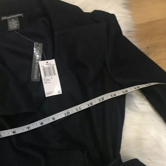 Chelsea & Theodore Jacket Size 4 Indigo Blue NEW - Picture 9 of 11